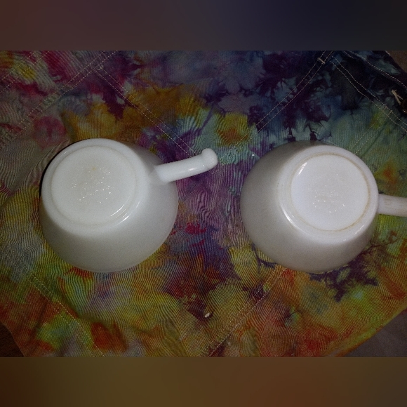 Fire King Set 2 Chiki/Soup Bowls white - Picture 6 of 6